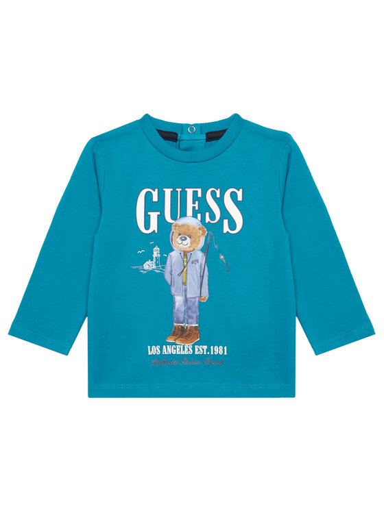 Guess Guess Komplektas: palaidinė ir kelnės I5BG13 I3Z14 Mėlyna Regular Fit
