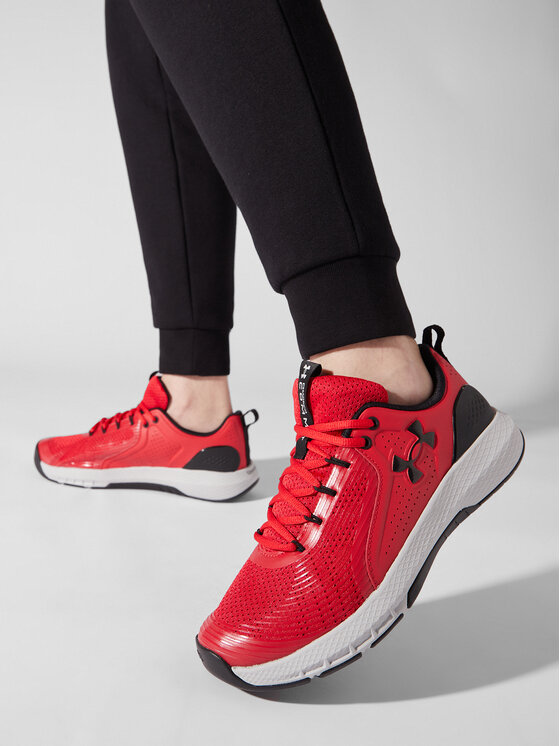 Under Armour Under Armour Trenažieru zāles apavi Ua Charged Commit Tr 3 3023703-600 Sarkans