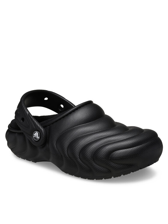 Crocs Crocs Klapki Classic Lined Overpuff Clog 210059 Czarny