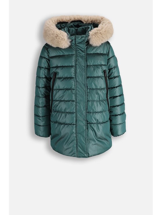 Coccodrillo Kurtka zimowa ZC5152111OGJ-011 Zielony Regular Fit