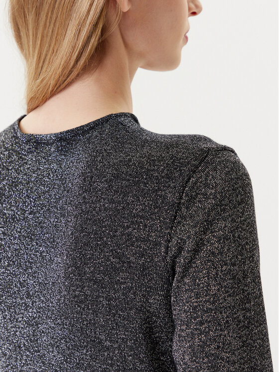 United Colors Of Benetton United Colors Of Benetton Пуловер 1194D10C4 Сив Regular Fit
