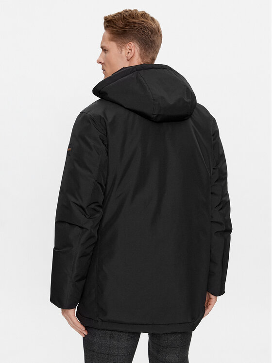 BOSS Boss Télikabát Osiass 50499551 Fekete Regular Fit