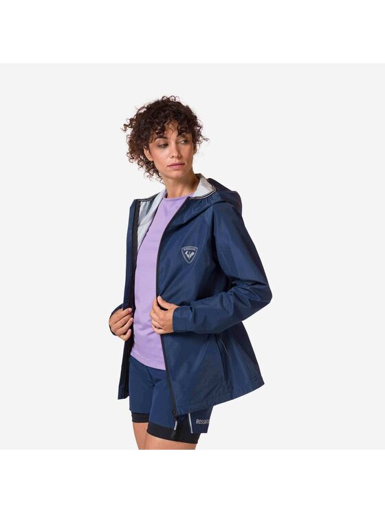 Rossignol Rossignol Kurtka przeciwdeszczowa W Skpr Active Jkt Granatowy Regular Fit