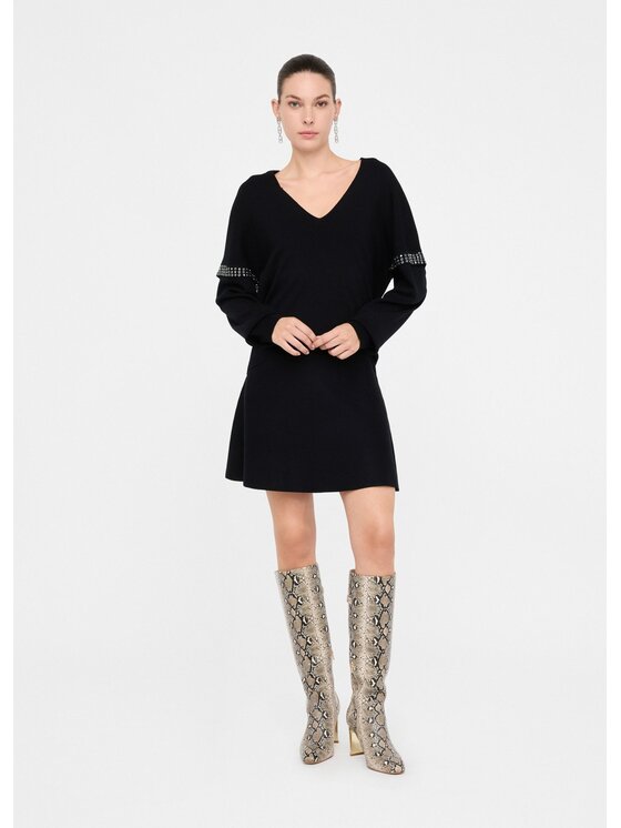 Liu Jo Liu Jo Maglione MF5182MS49I22222 Nero Regular Fit