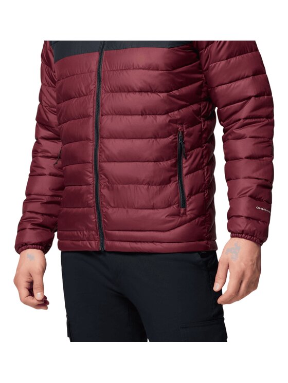 Columbia Columbia Kurtka zimowa Powder Lite II Jacket 2086964624 Bordowy Regular Fit
