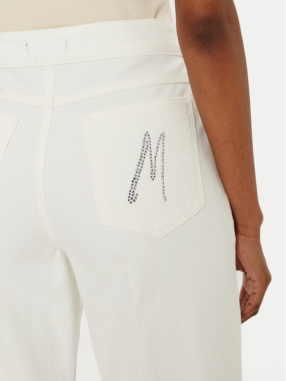 Marciano Guess Marciano Guess Hlače 4BGA02 7173A Écru Regular Fit