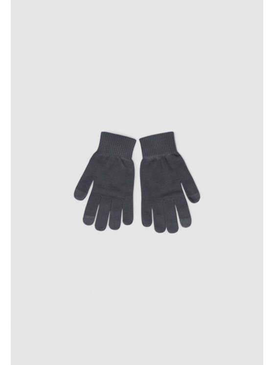 Pieces Pieces Guanti da donna PCNASMINE SEQUINS GLOVES BC Grigio