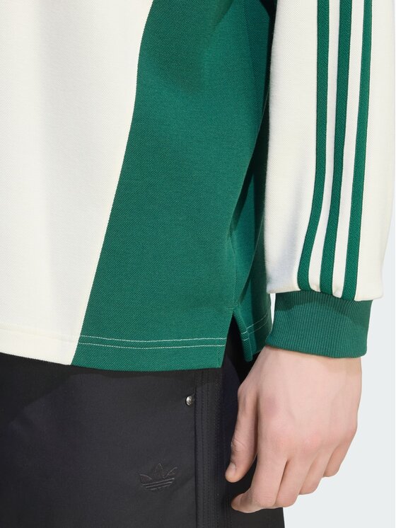 adidas adidas Polo 168509 Kremowy Loose Fit