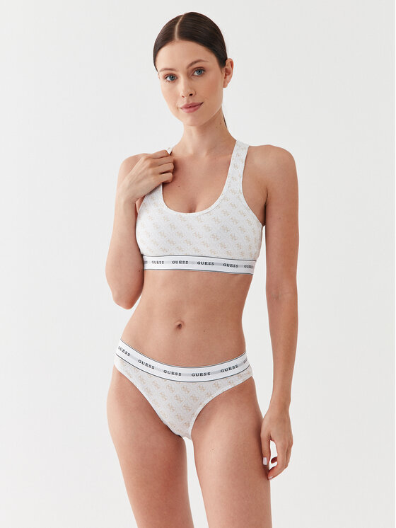 Guess Guess Krūšturis-tops Carrie O97C01 KBOE1 Balts