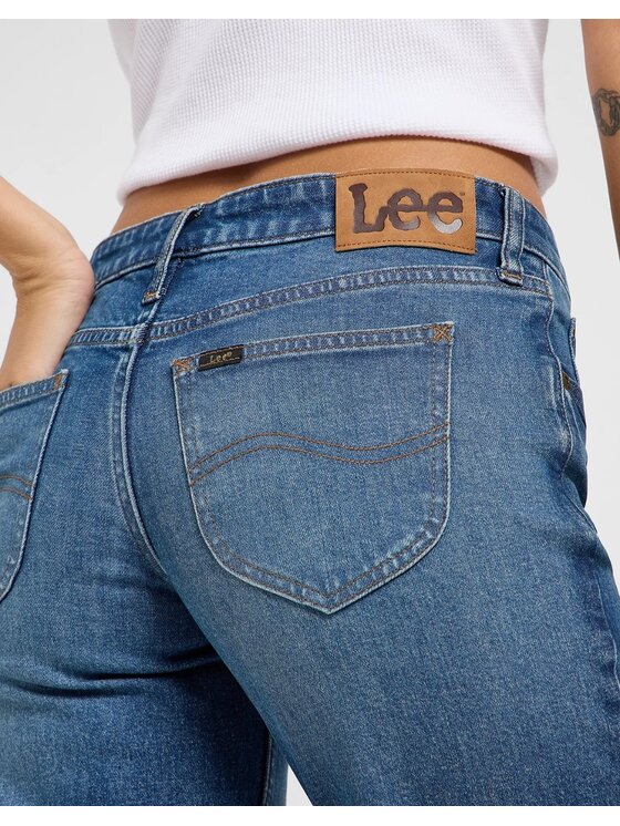 Lee Lee Jeansy Zoe Niebieski Straight Fit