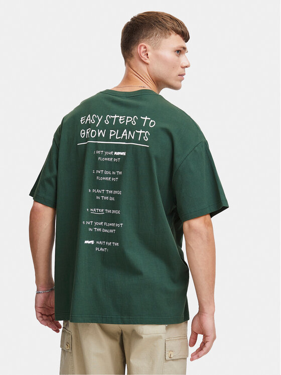 Solid Solid T-shirt 21108143 Verde Regular Fit