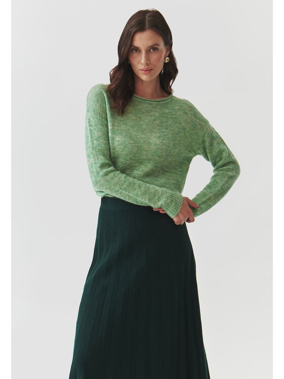 TATUUM TATUUM Sweter FLUFKO Zielony Oversize