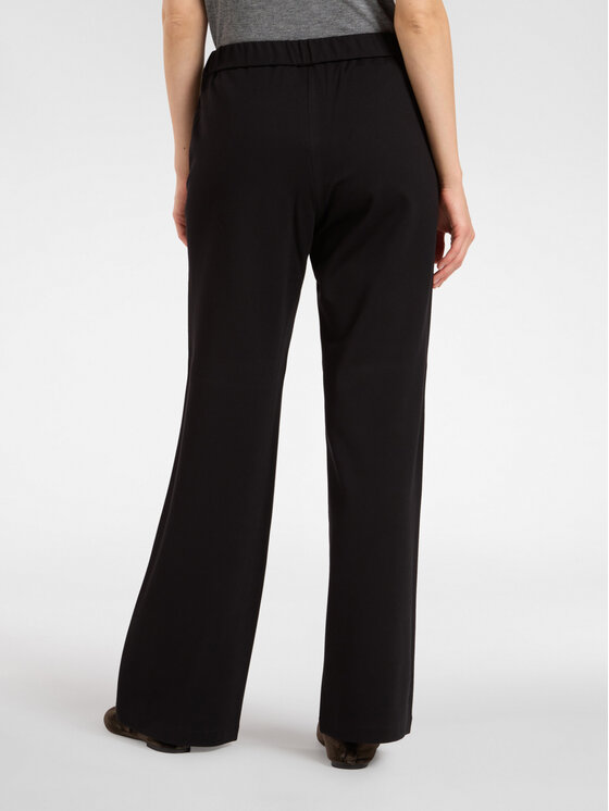 Elena Mirò Elena Mirò Pantaloni di tessuto P062Z000139N033 Nero Regular Fit