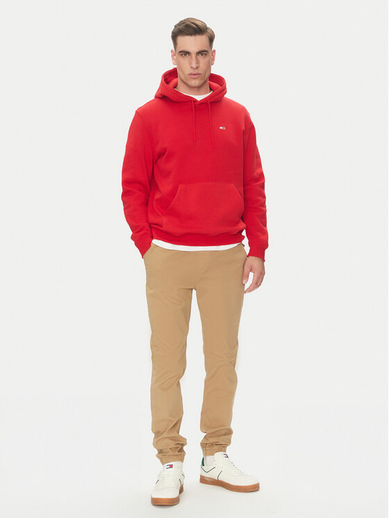 Tommy Jeans Tommy Jeans Joggers kalhoty Austin DM0DM20283 Béžová Slim Fit