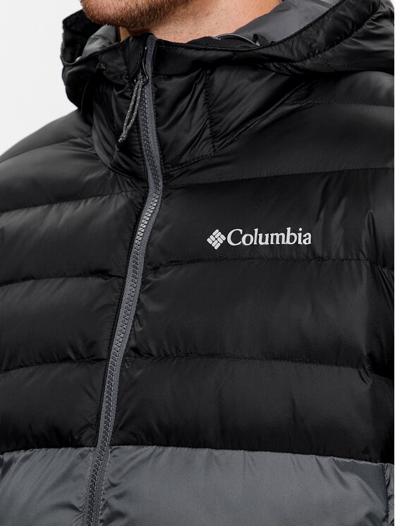 Columbia Columbia Зимно яке Buck Butte™ Insulated Hooded Jacket Сив Regular Fit