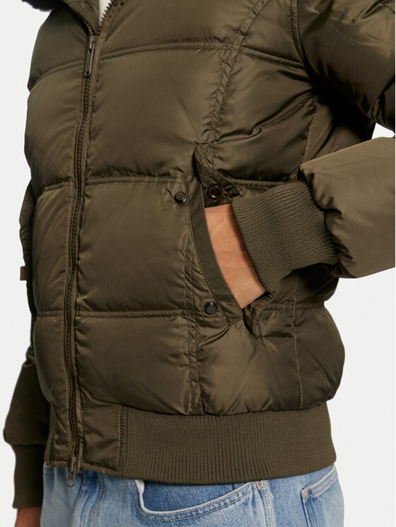Bomboogie Bomboogie Pūkinė striukė JM603VTNIW3 Žalia Regular Fit