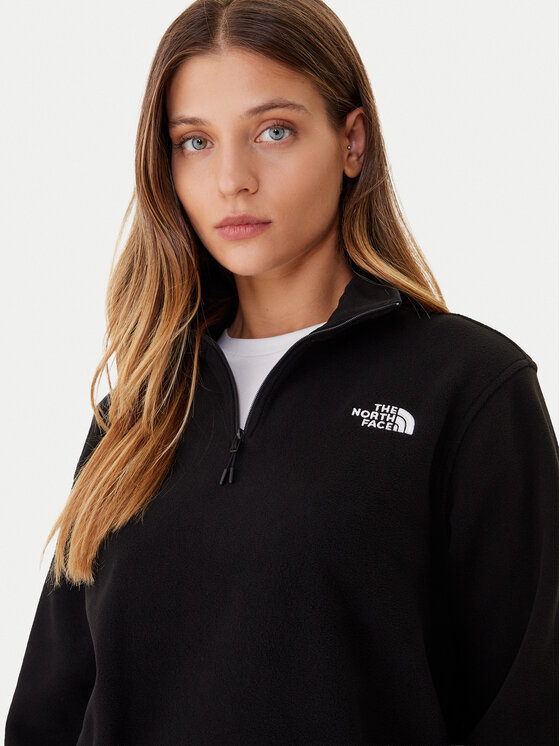 The North Face The North Face Fleecová mikina Glacier NF0A8D2J Černá Regular Fit