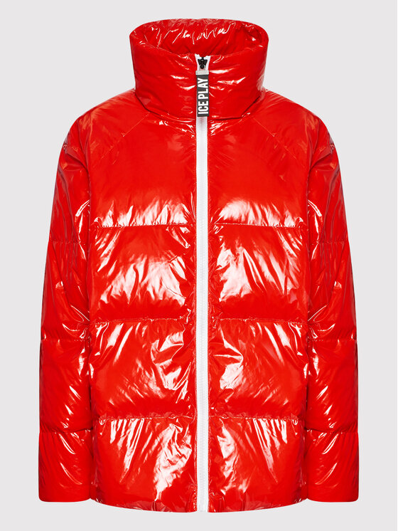 Ice Play Ice Play Daunenjacke 22I U2M0 J011 6403 4448 Rot Relaxed Fit