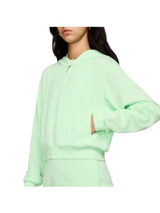 Nike Nike Bluza CHILL TERRY Zielony Regular Fit