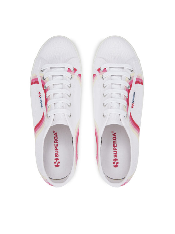 Superga Superga Tenisice Round Stripes 2790 S4128TW Bijela