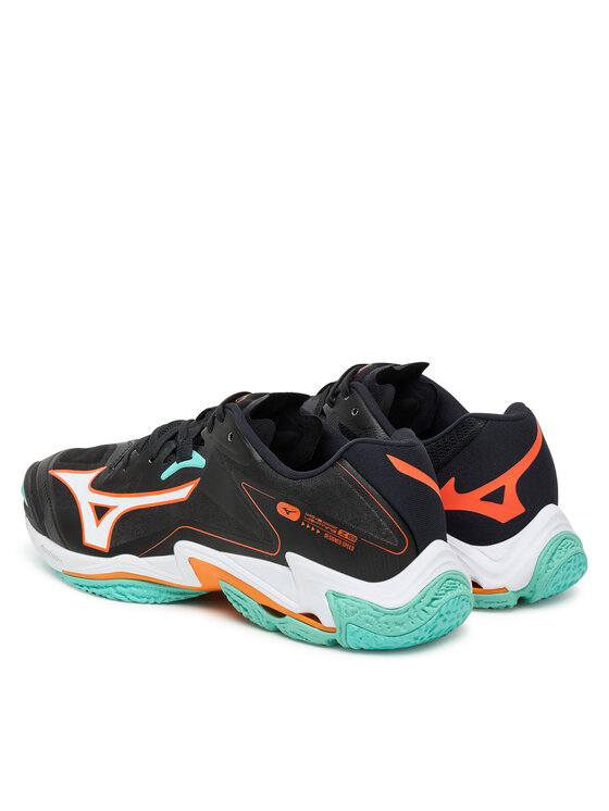 Mizuno Mizuno Batai uždaroms aikštelėms Wave Lightning Z8 V1GA2400 Juoda