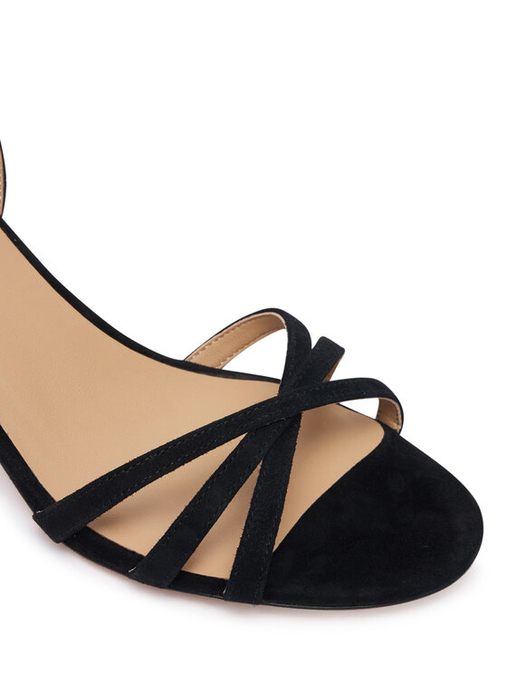 LAUREN RALPH LAUREN LAUREN RALPH LAUREN Sandali Kendyl Kitten 802P06395008 Črna