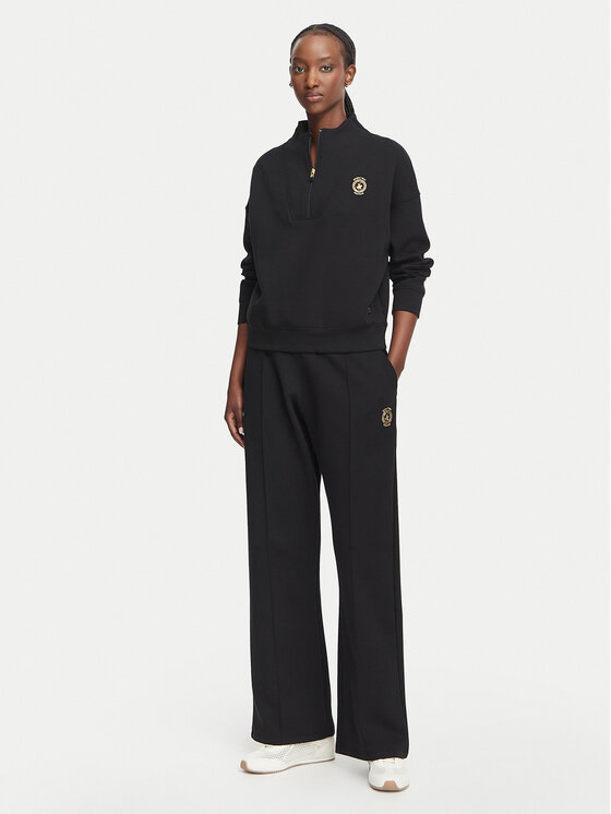 Beverly Hills Polo Club Beverly Hills Polo Club Mikina L6606T-HR Čierna Relaxed Fit