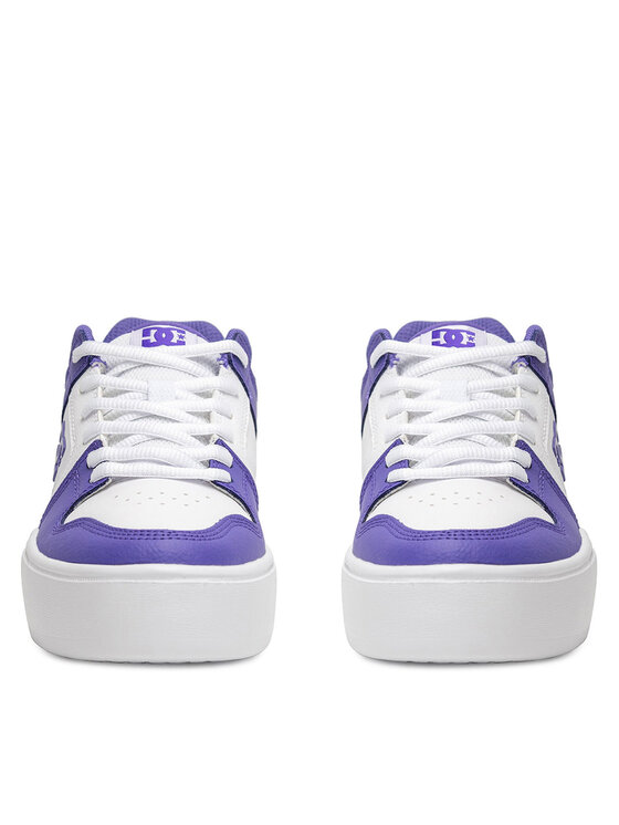 DC Shoes DC Shoes Sneakersy MANTECA 4 PLATFORM ADJS100156-5GW Biela