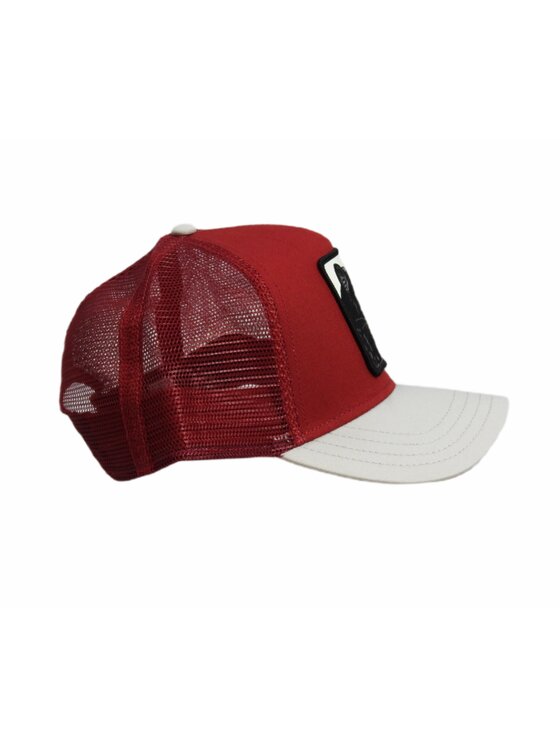 Goorin Bros Goorin Bros Czapka z daszkiem The Black Panther Maroon Trucker Czerwony