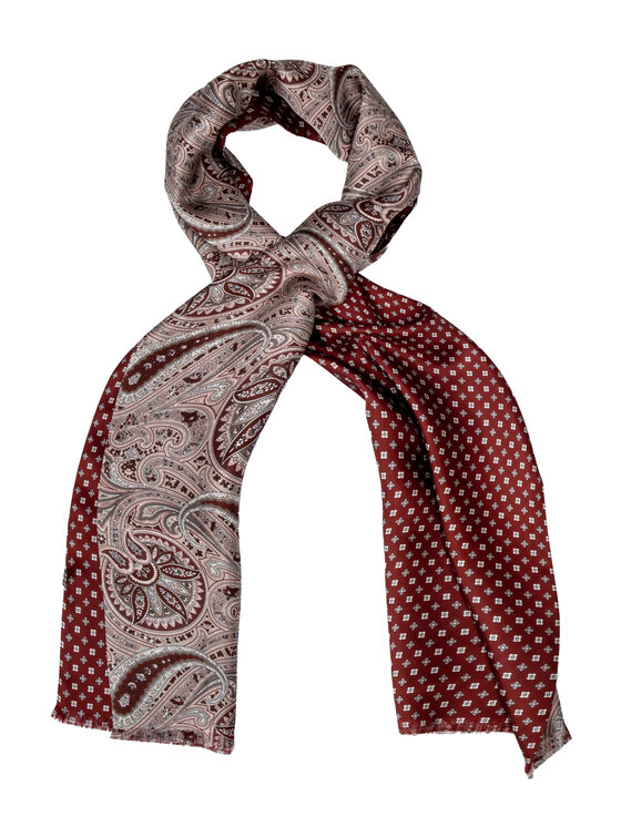 ALLORA BE UNIQUE ALLORA BE UNIQUE Scialle 100% silk Bordeaux