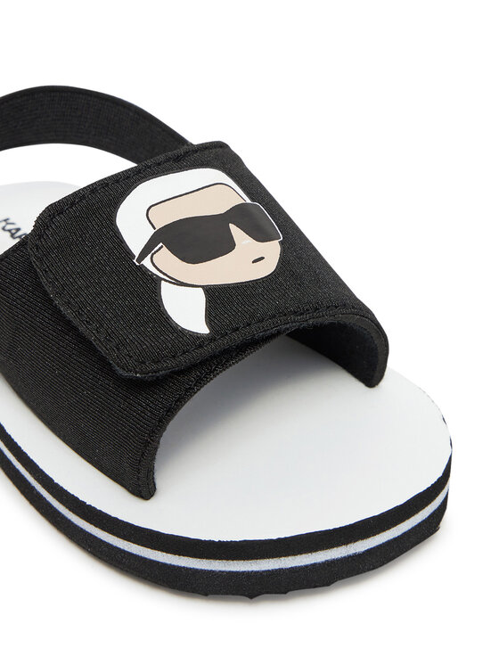 Karl Lagerfeld Kids Karl Lagerfeld Kids Sandali Z30384 M Črna