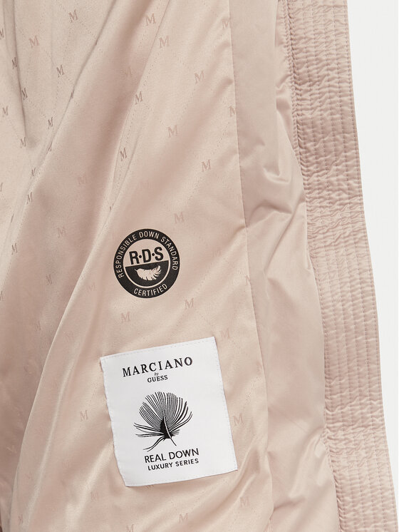 Marciano Guess Marciano Guess Παλτό χειμωνιάτικο 5BGL39 7374A Εκρού Regular Fit
