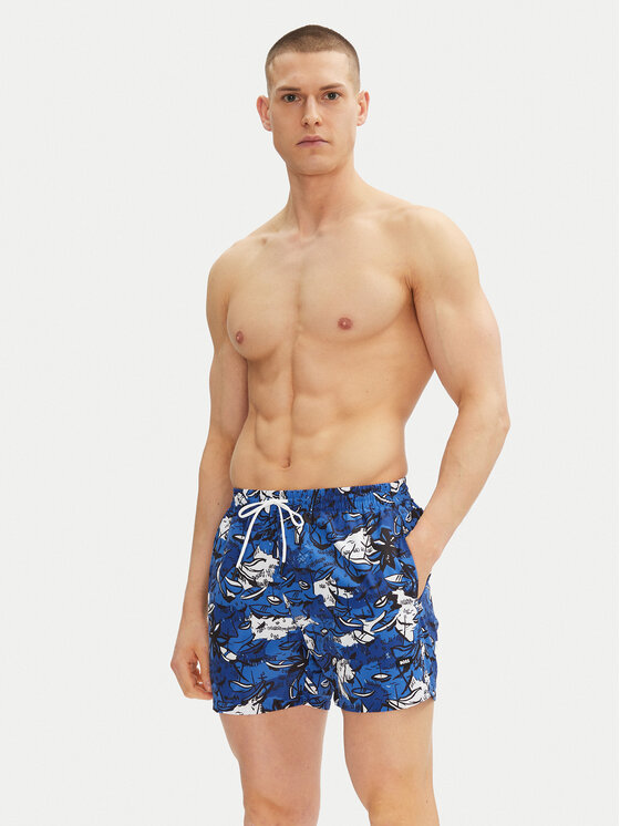 BOSS BOSS Plavecké šortky Willow 50539931 Modrá Regular Fit