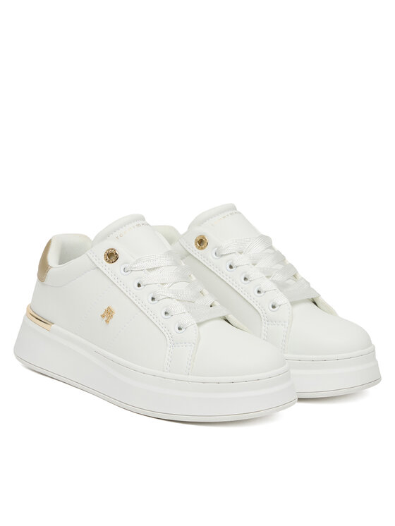 Tommy Hilfiger Tommy Hilfiger Laisvalaikio batai T3A9-34253-1355 S Balta
