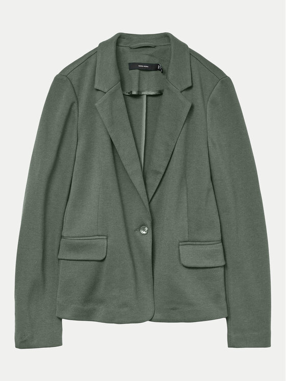 Vero Moda Vero Moda Marynarka Julia 10154123 Zielony Regular Fit