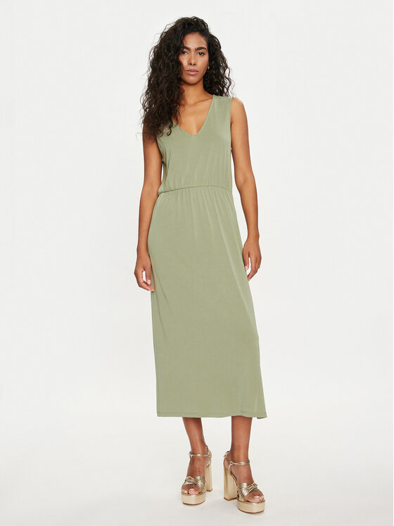 Vila Vila Sommerkleid Modala 14089488 Grün Regular Fit