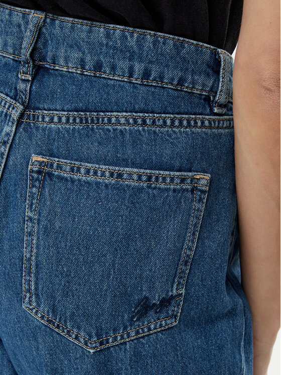 BOSS BOSS Jeansy Ruth 50529972 Modrá Mom Fit