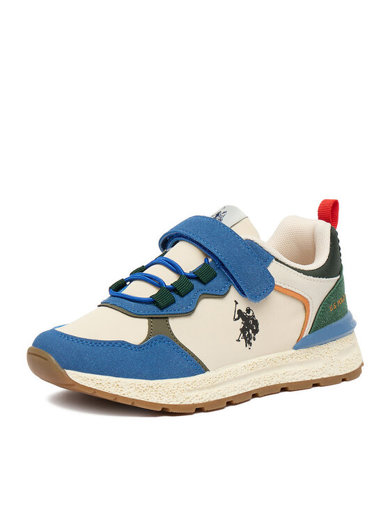 U.S. Polo Assn. U.S. Polo Assn. Sneakersy EO-ALEX001K/6TY1 Écru