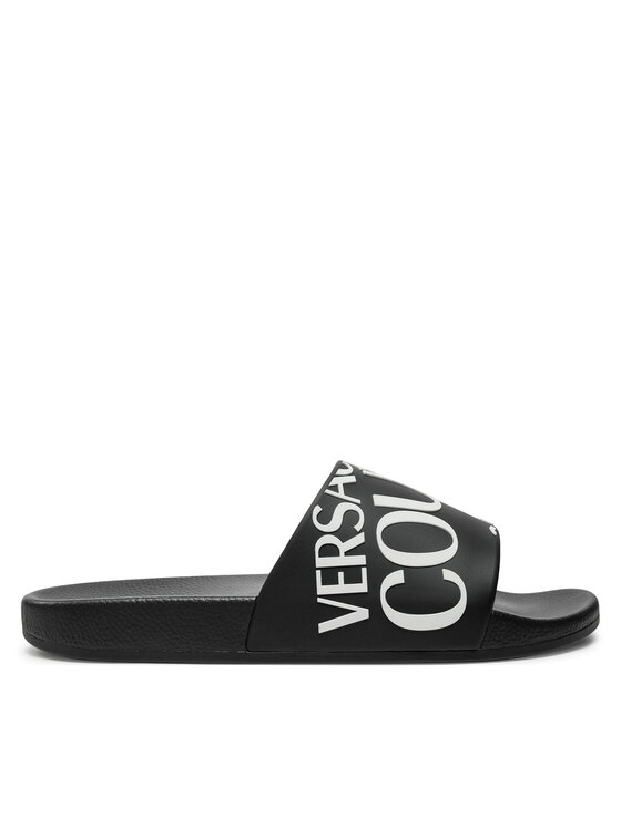 Şlapi Versace Jeans Couture Bărbați, Mărimea: 39, Negru, 77YA3SQ1 71352