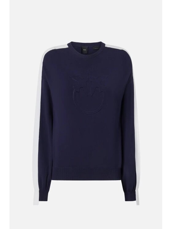 PINKO PINKO Mikina Emporio Maglia Fialová Regular Fit