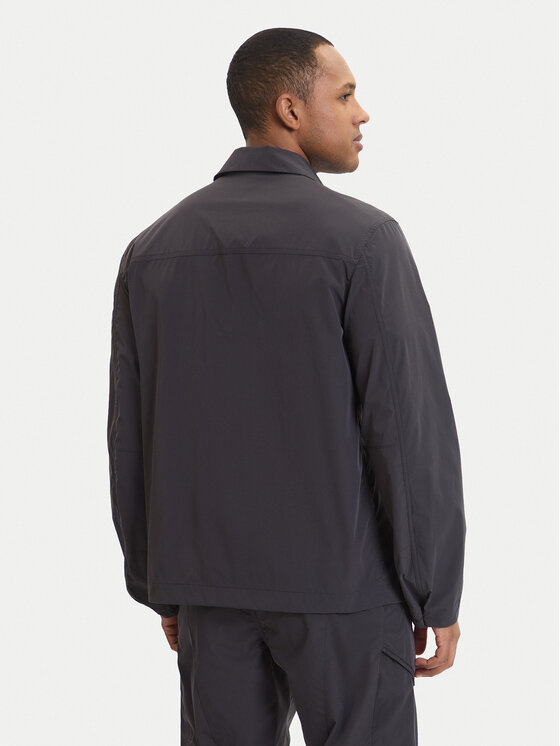 Parajumpers Parajumpers Jachetă cămașă Elgin 26SMPMOSTU02 Gri Regular Fit