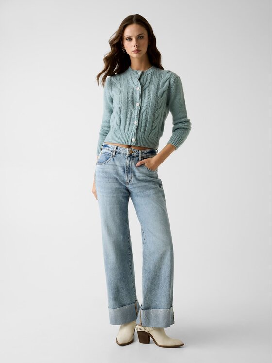 Guess Guess Svetr 181976 Modrá Classic Fit