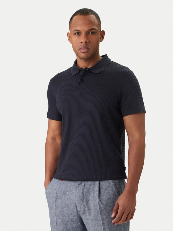 JOOP! Tricou polo Jorge 30101934 Bleumarin Slim Fit