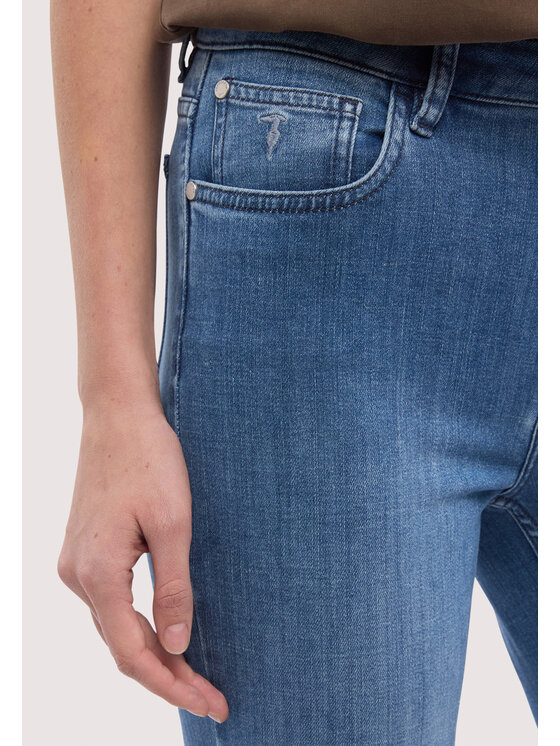 Trussardi Trussardi Jeansy P4559200343N0DI Niebieski Skin Fit