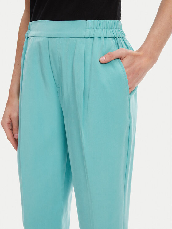 United Colors Of Benetton United Colors Of Benetton Riidest püksid 4Y09DF079 Roheline Regular Fit