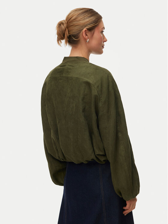 Vero Moda Vero Moda Bomber-jakk Kathy 10346529 Roheline Relaxed Fit