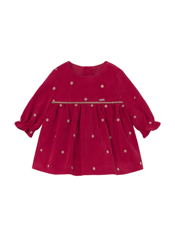 Mayoral Mayoral Kleid für den Alltag 2820 Rot Regular Fit