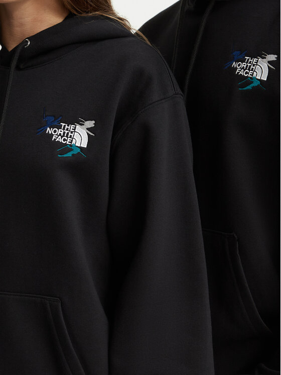 The North Face The North Face Суитшърт Off Piste Embroidered NF0A8JPNJK31 Черен Regular Fit