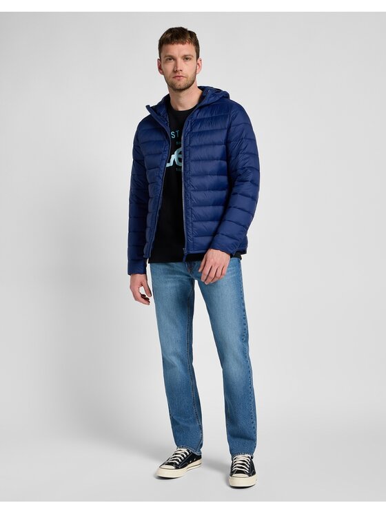 Lee Lee Kurtka przejściowa PUFFER JACKET Granatowy Regular Fit