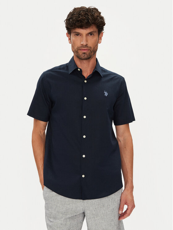 U.S. Polo Assn. U.S. Polo Assn. Cămașă MUP3254 Bleumarin Regular Fit